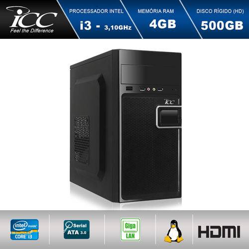 Computador Desktop Icc Iv2341s Intel Core I3 3.20 Ghz 4gb HD 500gb Hdmi Full HD é bom? Vale a pena?