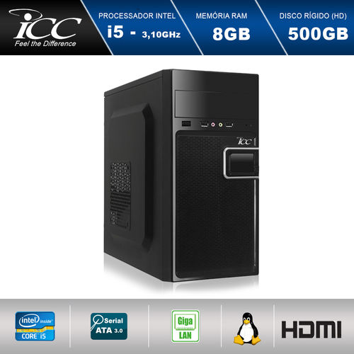 Computador Desktop Icc Iv2581s Intel Core I5 3.20 Ghz 8gb HD 500gb Hdmi Full HD é bom? Vale a pena?