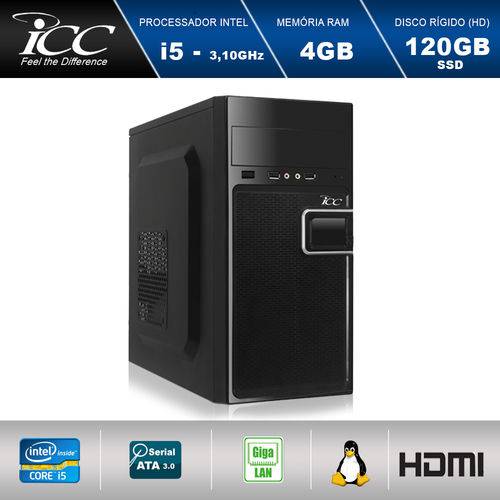 Computador Desktop Icc Vision Iv2546s Intel Core I5 3,2ghz 4gb HD 120gb Ssd Hdmi Full HD é bom? Vale a pena?