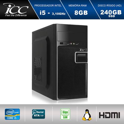 Computador Desktop Icc Vision Iv2587s Intel Core I5 3,2ghz 8gb HD 240gb Ssd Hdmi Full HD é bom? Vale a pena?