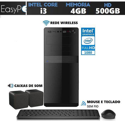 Computador Easy PC Connect Intel Core I3 (Gráficos Intel HD) 4GB HD 500GB Wifi HDMI Full HD é bom? Vale a pena?