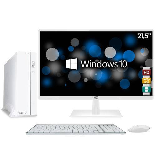 Computador Easypc Slim White Intel Core I3 4gb HD 500gb Monitor Led 21.5" Hq Full HD 2ms Hdmi Bivolt é bom? Vale a pena?