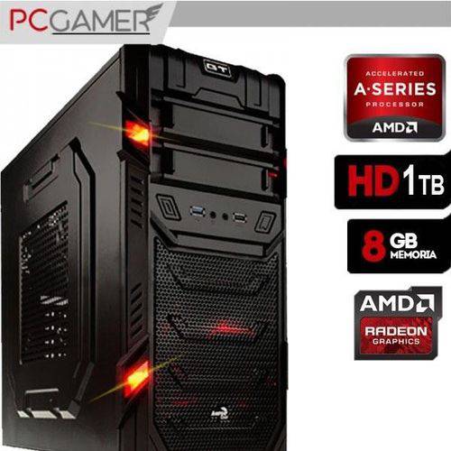 Computador Gamer GT AMD A6 7400K, 8GB Ram, Radeon R7, 1TB é bom? Vale a pena?