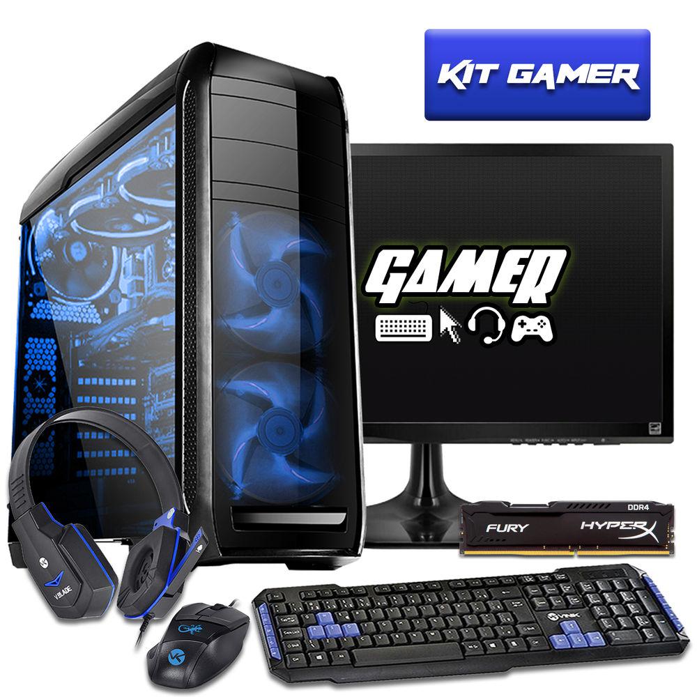 Computador Gamer Intel I5 7400 8gb Hyperx Hd 1tb Gtx 1050ti 500w Monitor 21 3green é bom? Vale a pena?