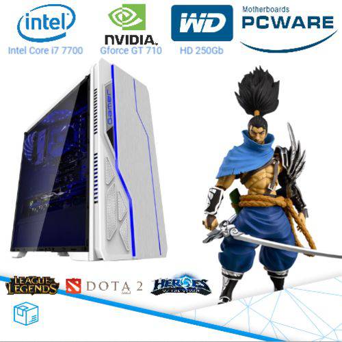 Computador Pc Cpu Gamer Intel Core I7 7700 Octacore 4.2 Ghz HDMI 4Gb Nvidia Gforce GT710 Bg-009 Branco é bom? Vale a pena?