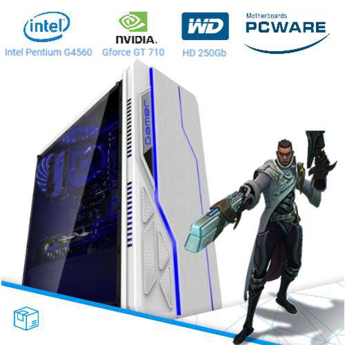 Computador Pc Cpu Gamer Pentium G4560 QuadCore 3.5 Ghz HDMI 4Gb Nvidia Gforce GT710 Bg-009 Branco é bom? Vale a pena?