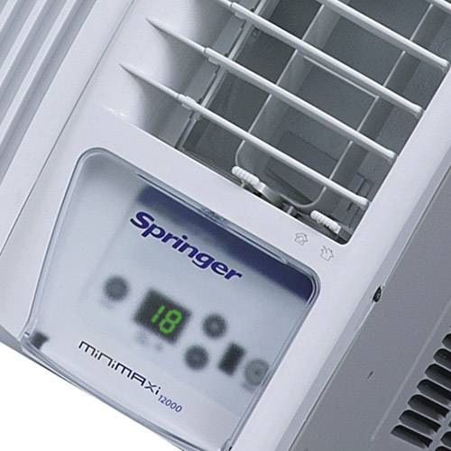Condicionador de Ar Springer Janela MiniMaxi Eletrônico 12.000 BTUs Branco Frio e Quente é bom? Vale a pena?