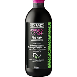 Condicionador Pro-Hair Liso Extremo Chia Oil e Raspberry Seed Oil 600ml - Nick & Vick é bom? Vale a pena?