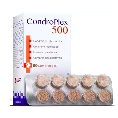 Condroplex 500 Suplemento Avert 60 Comprimidos é bom? Vale a pena?