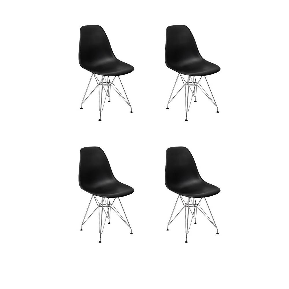 Conjunto 4 Cadeiras Charles Eames Eiffel Base Metal Design é bom? Vale a pena?