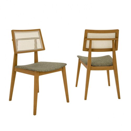 Conjunto 2 Cadeiras Palermo Móveis Clement Freijó/Trento é bom? Vale a pena?