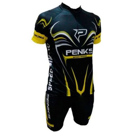 Conjunto Camisa e Bermuda para Ciclismo Masculino Penks Speed Biking Preto é bom? Vale a pena?