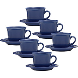 Conjunto com 6 Xícaras de Chá 200ml com Pires - Mail Order Blue - Oxford Daily é bom? Vale a pena?