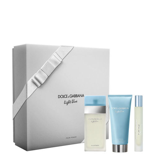 Conjunto Light Blue Dolce & Gabbana Feminino - Eau de Toilette 50ml + Travel Size 7,4ml + Loção Corporal 50ml é bom? Vale a pena?