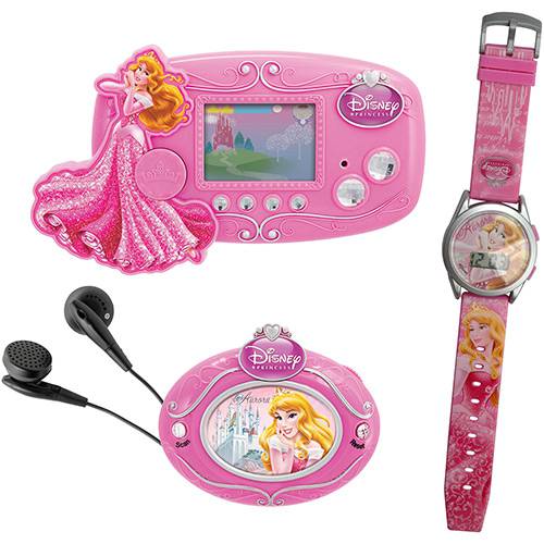 Conjunto Mini Game + Rádio FM + Relógio das Princesas Aurora Candide é bom? Vale a pena?