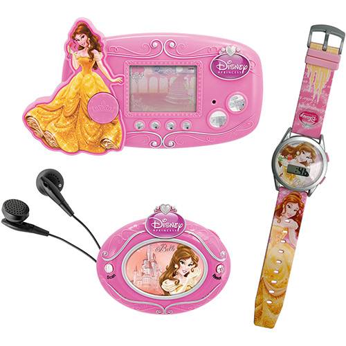 Conjunto Mini Game + Rádio FM + Relógio das Princesas Bella Candide é bom? Vale a pena?