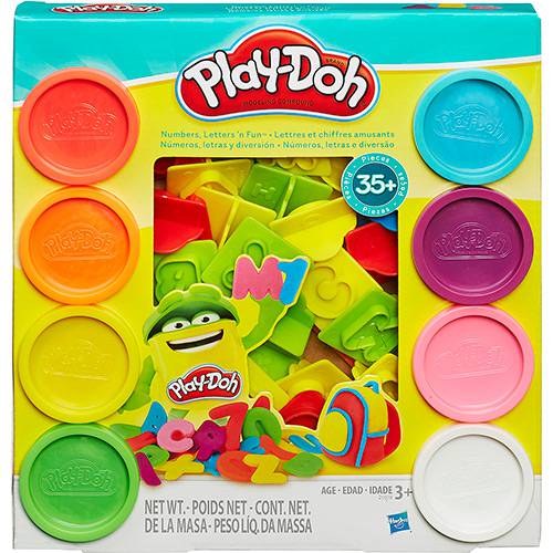 Conjunto Play-Doh Letras e Números - Hasbro é bom? Vale a pena?
