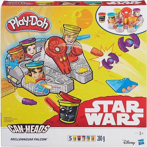 Conjunto Play-Doh Star Wars Millenium - Hasbro é bom? Vale a pena?