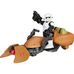 Conjunto Star Wars com Figura Scout Trooper e Speeder Bike - Hasbro é bom? Vale a pena?
