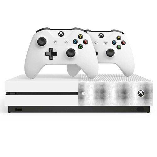 Console Microsoft Xbox One S 1tb 2 Controles 234-00603 Bivolt é bom? Vale a pena?