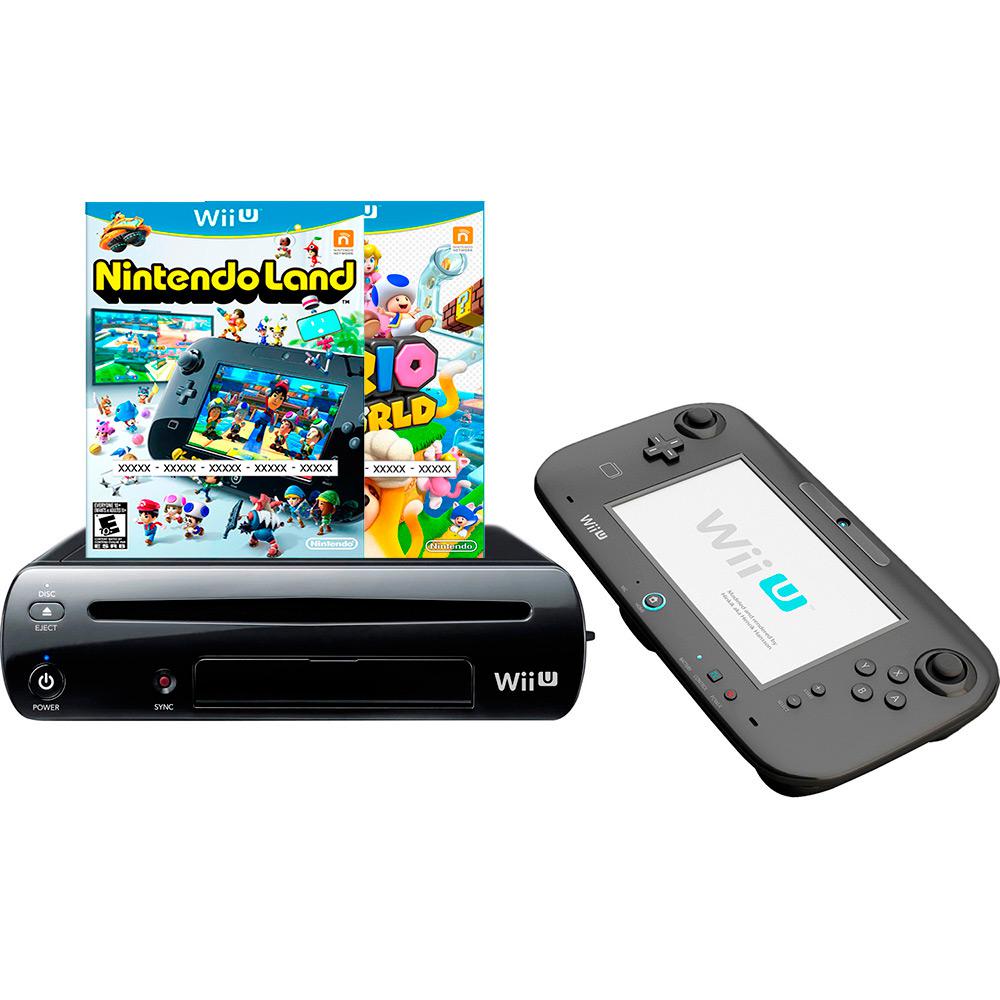 Console Nintendo Wii U 32GB + Game Super Mario World 3D (Download) + Game Nintendoland (Download) é bom? Vale a pena?