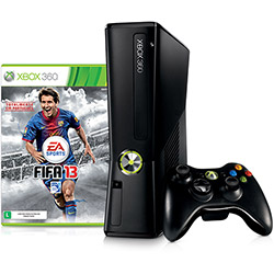 Console Oficial Xbox 360 4GB com FIFA 13 + Controle Sem Fio é bom? Vale a pena?