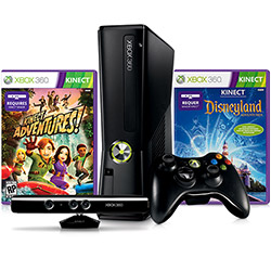 Console Oficial Xbox 360 4Gb com Kinect - Edição Especial Limitada com 2 Jogos e 1 Mês de Assinatura Xbox LIVE Gold Grátis é bom? Vale a pena?