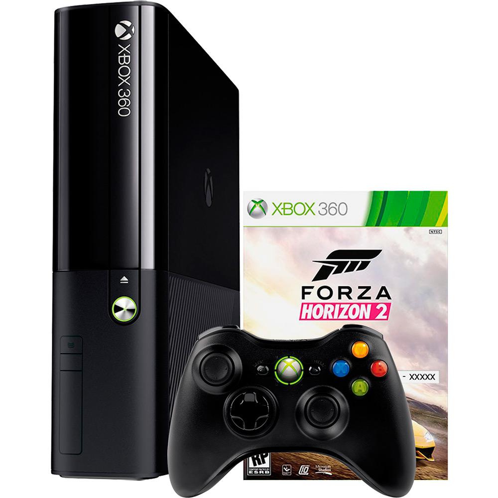 Console Xbox 360 500GB + Forza Horizon 2 (Via Download) + Controle Sem Fio é bom? Vale a pena?