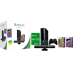 Console XBOX 360 4GB + Kinect Sensor + Game Kinect Adventures + Game Dance Central 3 + Controle Sem Fio - Oficial Microsoft é bom? Vale a pena?