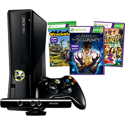 Console Xbox 360 250Gb com Kinect + 3 Super Jogos ( Kinect Adventures, Fable: The Journey e Wreckateer ) + 1 Mês de Assinatura Live Gold Grátis + um Controle Sem Fio - XBOX 360 é bom? Vale a pena?