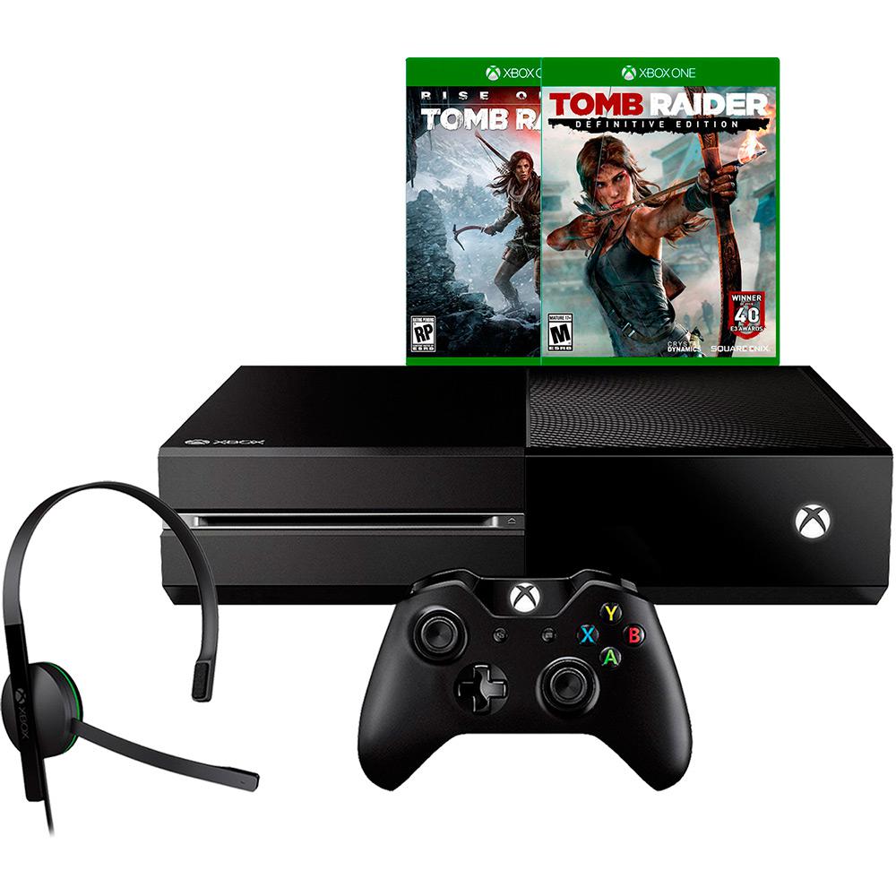 Console Xbox One 1TB + 2 Jogos Tomb Raider (Via Download) + 1 Controle sem Fio é bom? Vale a pena?