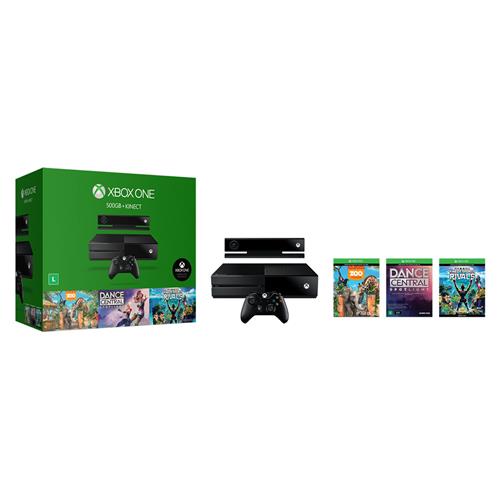 Console Xbox One 500 GB Kinect + 3 Jogos Download via Xbox Live (Dance Central, Kinect Sports Rivals e ZooTycoon) é bom? Vale a pena?