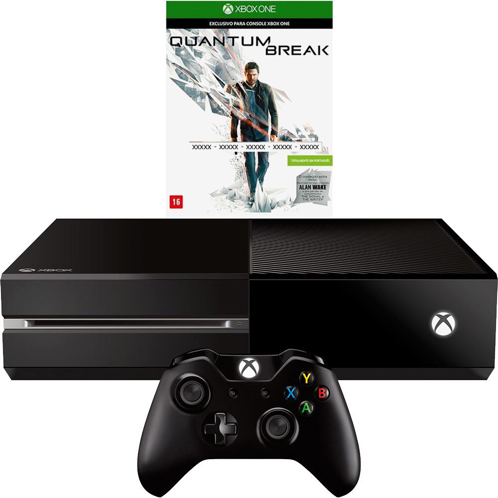 Console Xbox One 500GB + Game Quantum Break + Controle Sem Fio - Microsoft é bom? Vale a pena?