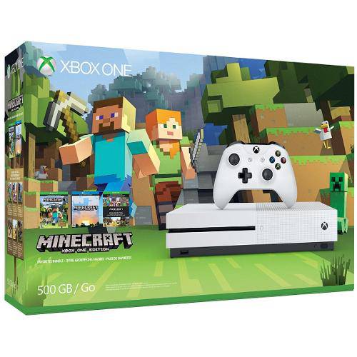 Console Xbox One S 500gb MinecraftConsole Xbox One S 500gb Minecraft é bom? Vale a pena?