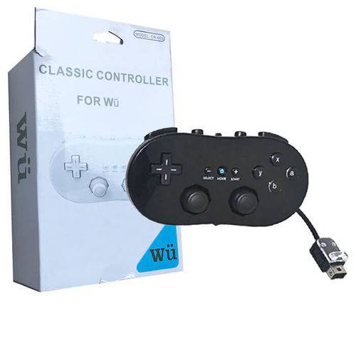 Controle Joystick Wii Classic para Nintendo Wii Wiiu Feir Fr-003 Preto é bom? Vale a pena?