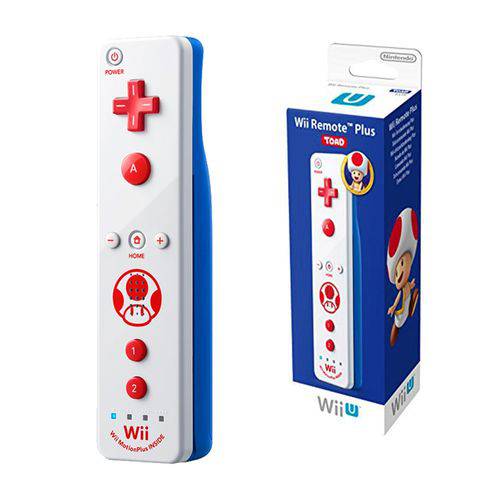 Controle para Nintendo Wii e Wii U Remote Plus Toad - Branco é bom? Vale a pena?
