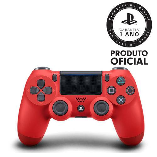 Controle Playstation Dualshock 4 Vermelho - PS4 é bom? Vale a pena?