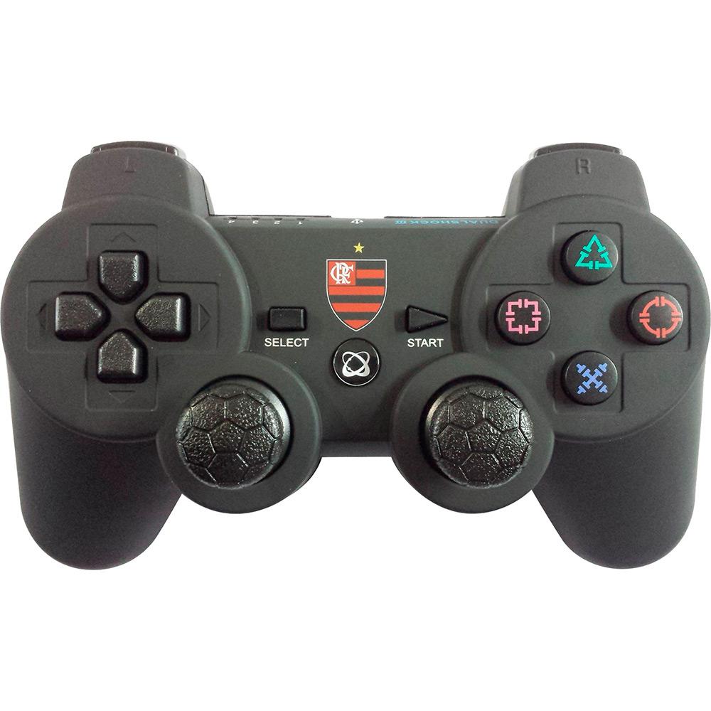 Controle PS3 Sem Fio Bluetooth Flamengo - OXY é bom? Vale a pena?