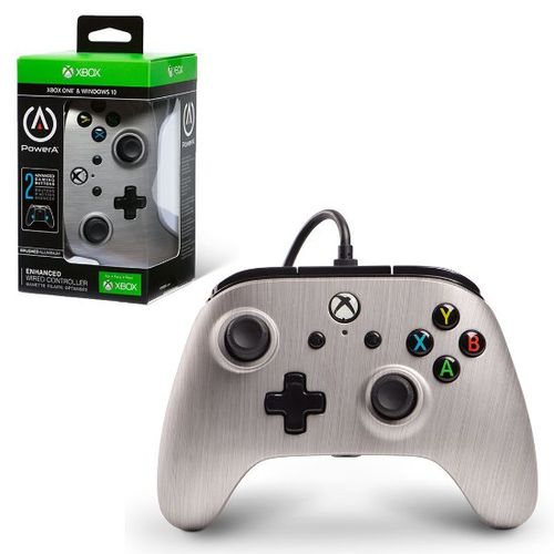 Controle Xbox One PowerA Enhanced Controller Prata é bom? Vale a pena?