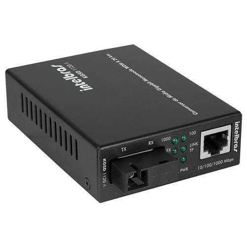 Conversor De Midia Intelbras Kgsd 1120A Gigabit Ethernet Monomodo 20 Km Wdm (7896637666824) é bom? Vale a pena?