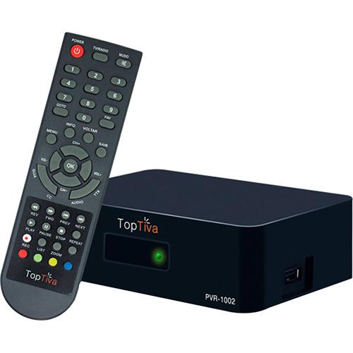 Conversor de TV Digital Toptiva PVR-1002 é bom? Vale a pena?