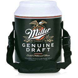 Cooler 12 Latas Miller Draft Branco e Preto - Anabell Coolers é bom? Vale a pena?