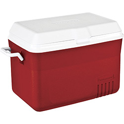 Cooler 45 Litros Novo Design Vermelho - Rubbermaid é bom? Vale a pena?