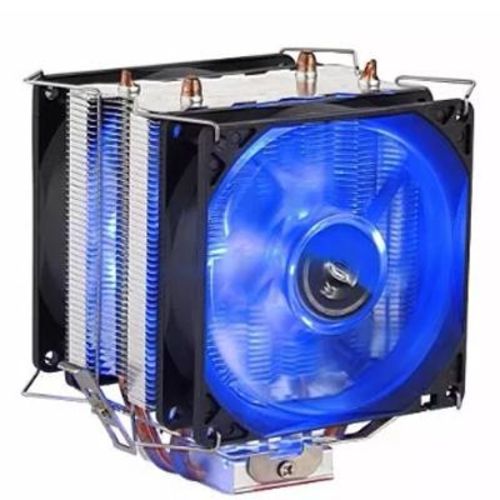 Cooler Universal com Fan Duplo para Processador Intel e Amd - Azul Dx 9100d é bom? Vale a pena?