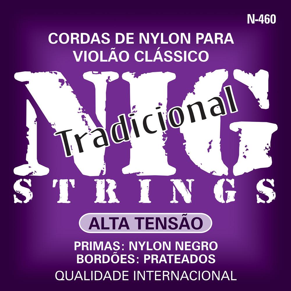 Cordas de Nylon para Violão Jogo Preto e Prata Tensão Alta - Nig Strings é bom? Vale a pena?