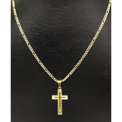 Corrente Colar Banhada a Ouro 18k D1c 60cm Pingente Crucifixo é bom? Vale a pena?