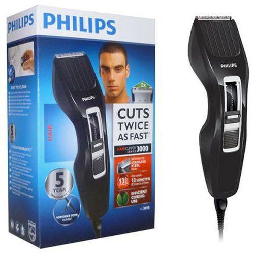 Cortador de Cabelos Philips Hair Clipper Hc3410 - Bivolt é bom? Vale a pena?