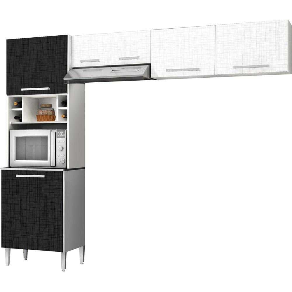 Cozinha Compacta Kit's Paraná 1050 Vitta 3 Peças: Paneleiro, Armário Aéreo e Armário Geladeira é bom? Vale a pena?