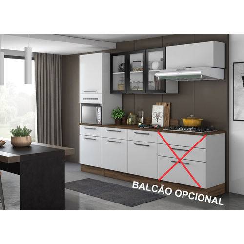 Cozinha Exclusive com Vidro Branco/Preto 04 Peças Itatiaia é bom? Vale a pena?