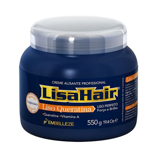 Creme Alisante Lisa Hair Profissional 550g é bom? Vale a pena?